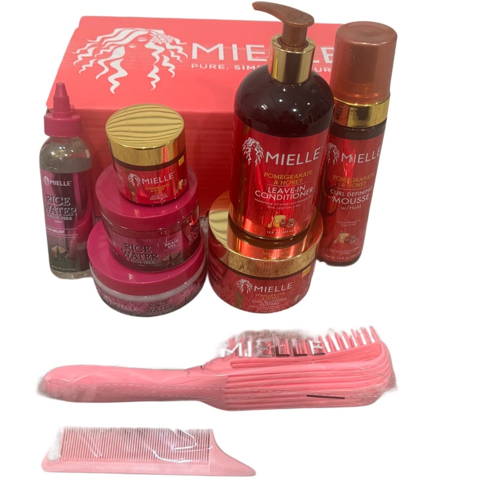 New Mielle Pomegranate & Rice Water w/ aloe Products